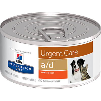 HILL'S - CANINE & FELINE A/D CRITICAL CARE CANNED 5.5OZ