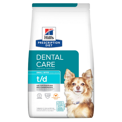 HILL'S-CANINE T/D DENTAL CARE SMALL BITES 5LBS / 犬用口腔護理配方小顆粒 5磅