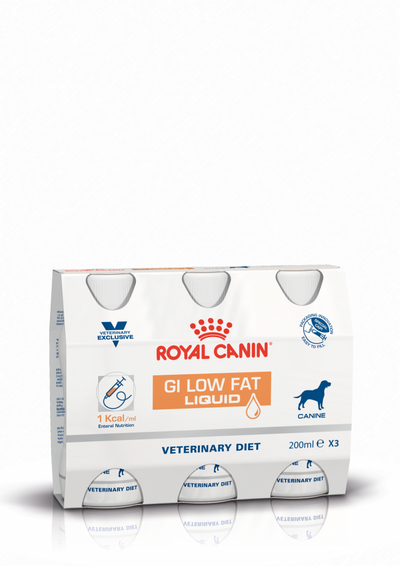 ROYAL CANIN - CANINE GASTROINTESTINAL (LOW FAT) LIQUID 200ML / 犬用腸胃低脂配方營養液 200毫升