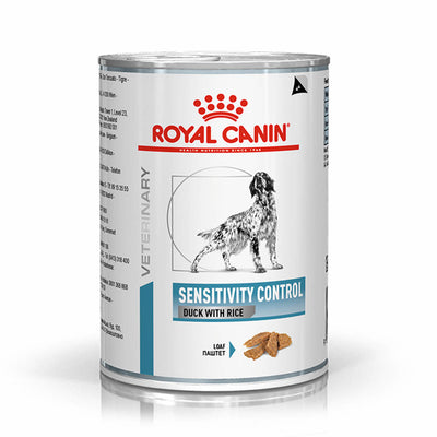 ROYAL CANIN - CANINE SENSITIVITY CONTROL "DUCK WITH RICE" CANNED 410G / 犬用過敏控制配方(鴨肉+飯)罐頭 410克