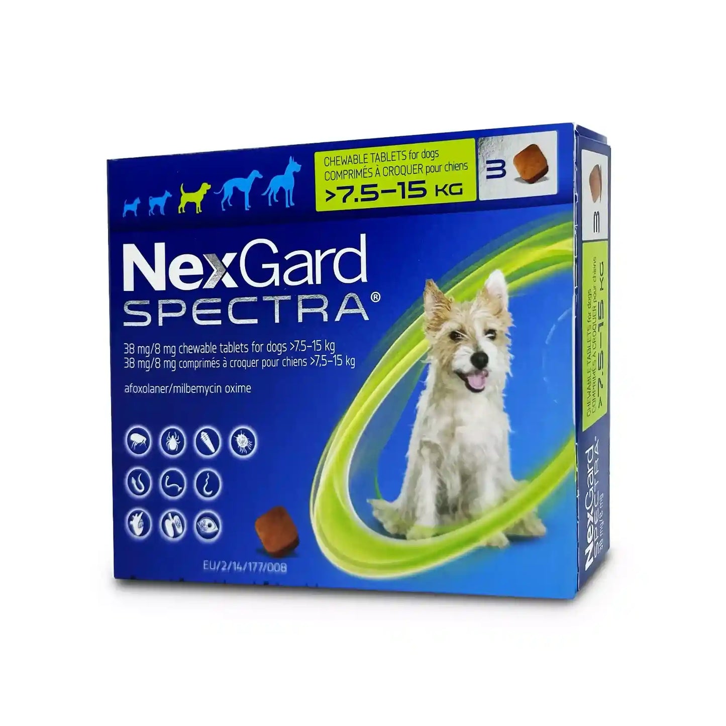 NexGard Spectra 驅蟲咀嚼片