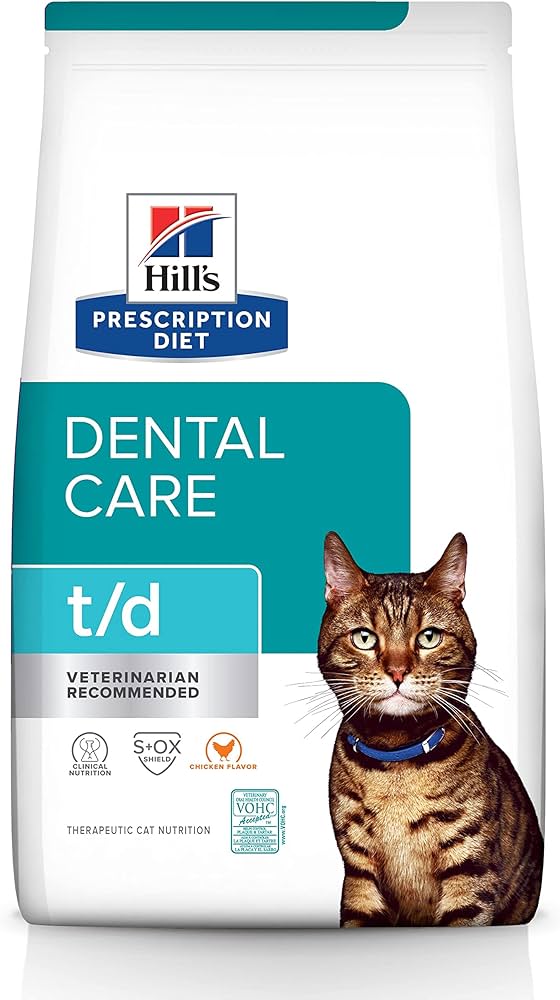 HILL'S -  FELINE T/D DENTAL CARE / 貓用口腔護理配方