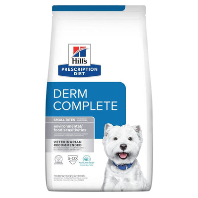 HILL'S - CANINE PRESCRIPTION DIET DERM COMPLETE SMALL BITE / 犬用皮膚全能護理配方小顆粒