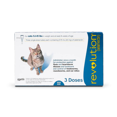 Revolution (Cat) (2.6-7.5kg) (3 Applicators)