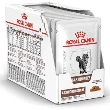 ROYAL CANIN - FELINE GASTROINTESTINAL (MODERATE CALORIE) POUCH 85G / 貓用腸胃低卡路里配方濕糧 85克