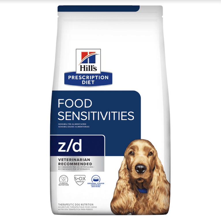 HILL'S－CANINE Z/D SKIN/FOOD SENSITIVITIES / 犬用皮膚及食物低過敏原配方