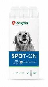 Amigard Spot-On for Dog 15-30kg犬用防跳蚤蜱蟲滴4ml x 3枝