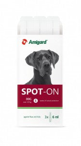 Amigard Spot-On for Dog 30kg以上犬用防跳蚤蜱蟲滴6ml x 3枝