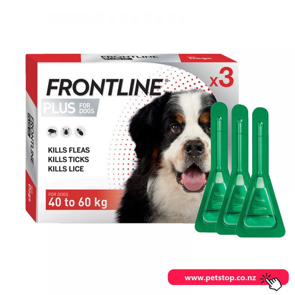 Frontline Plus Dog XL 40-60kg (6 Applicators)