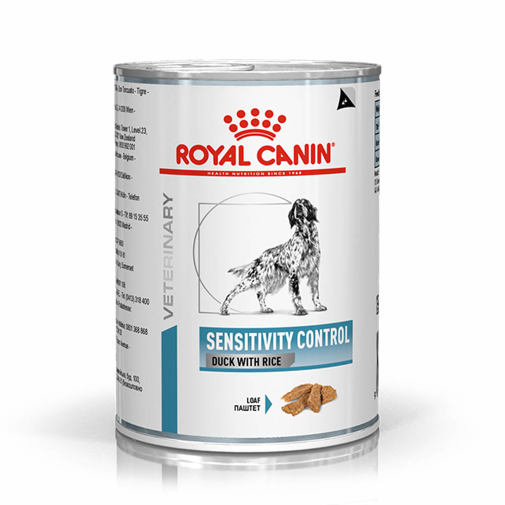 ROYAL CANIN - CANINE SENSITIVITY CONTROL "DUCK WITH RICE" CANNED 410G / 犬用過敏控制配方（鴨肉+飯）罐頭 410克