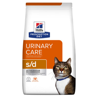 HILL'S - FELINE S/D URINARY CARE 4LBS / 貓用膀胱健康配方 4磅